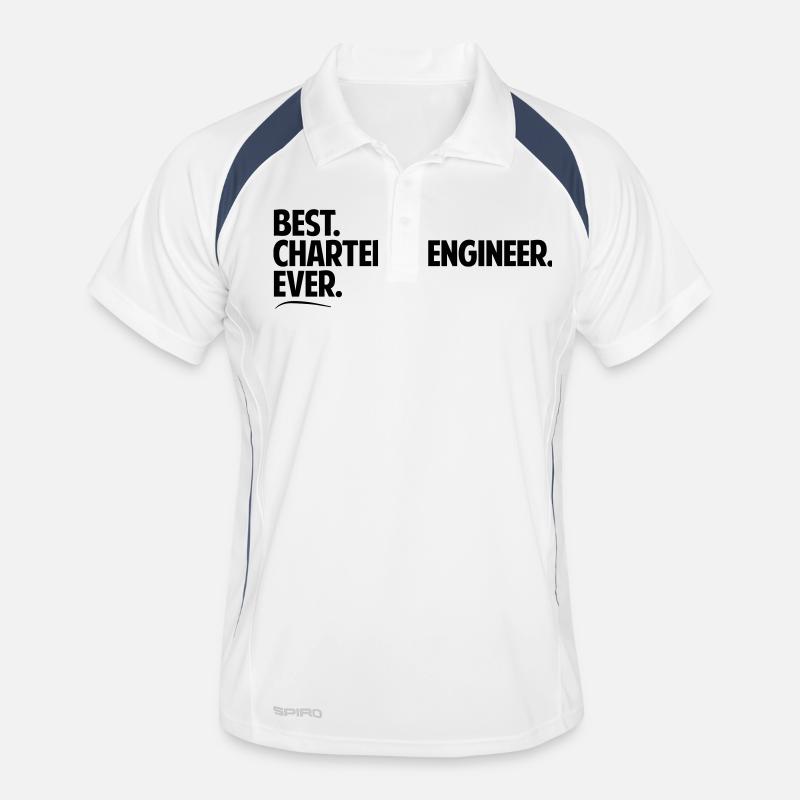 Best chartered engineer ever period bold Men's Polo breathable