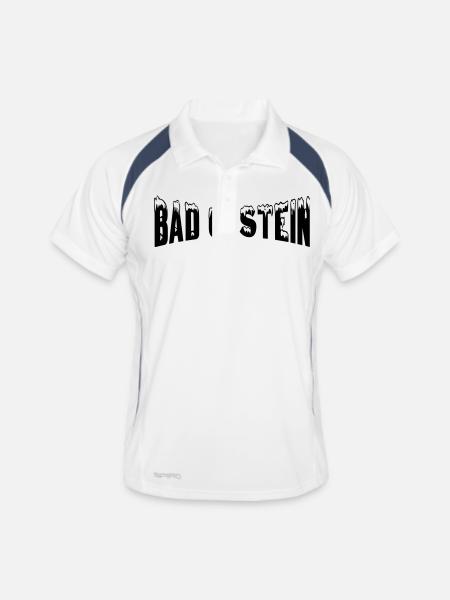 Bad Gastein ski (snow) - Men's Polo breathable - white/navy - Front
