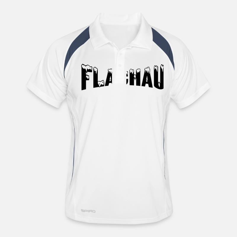 Flachau ski resort (snow) Men's Polo breathable