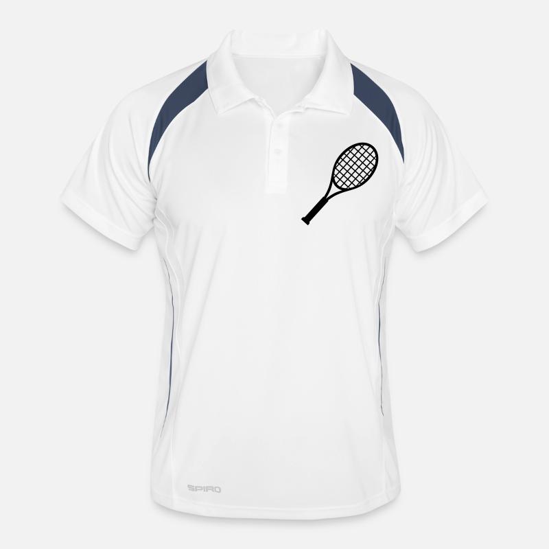 Tennisschläger Männer Polo atmungsaktiv