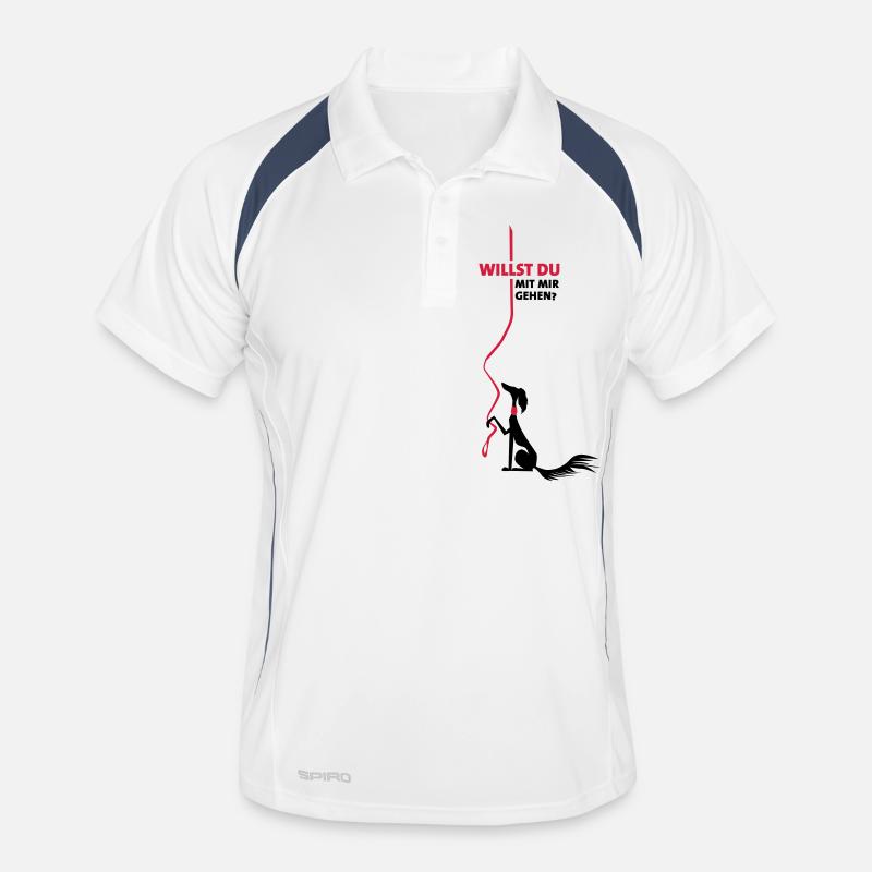 willst du? Männer Polo atmungsaktiv