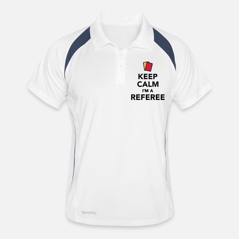 Keep calm I'm a Referee Men's Polo breathable