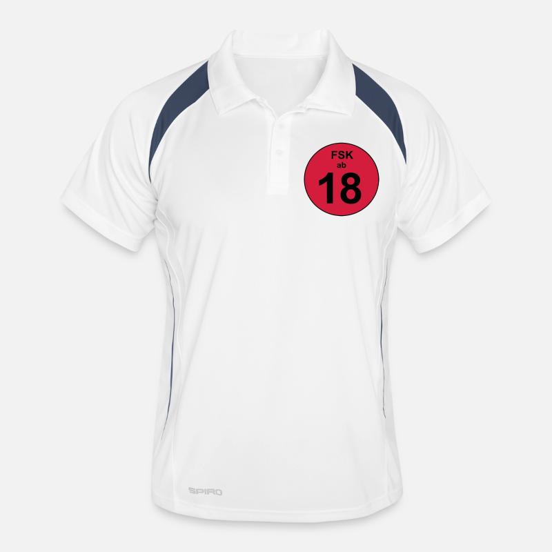 Rated 18 Men's Polo breathable