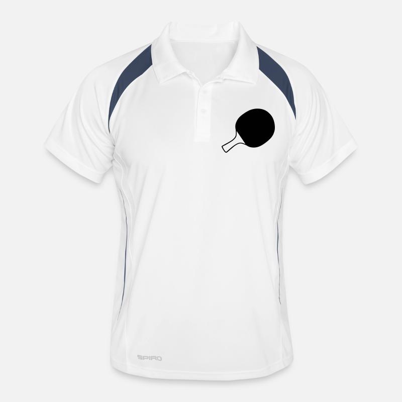 Table tennis rackets, table tennis Men's Polo breathable