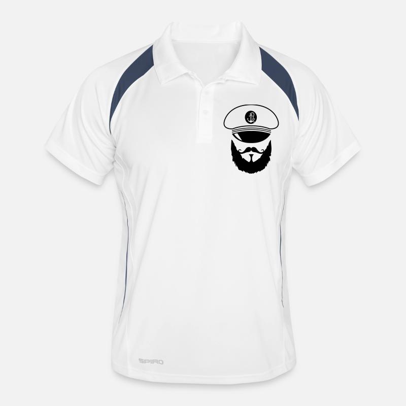 captain_02 Polo respirant Homme