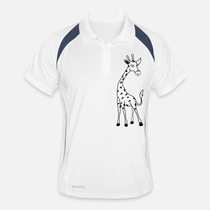 Giraffe 01 Men's Polo breathable