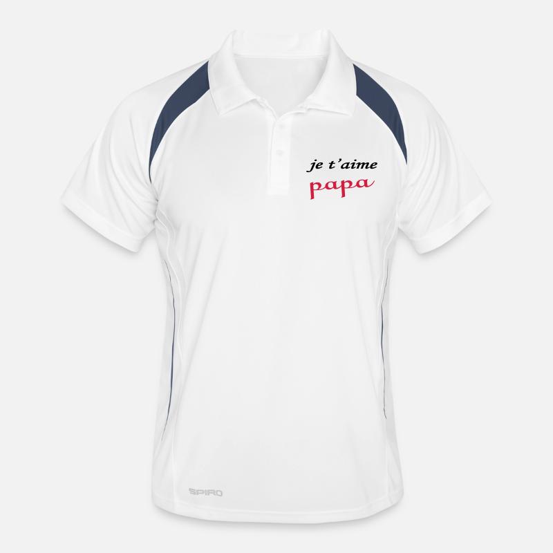 I love you, Dad Men's Polo breathable