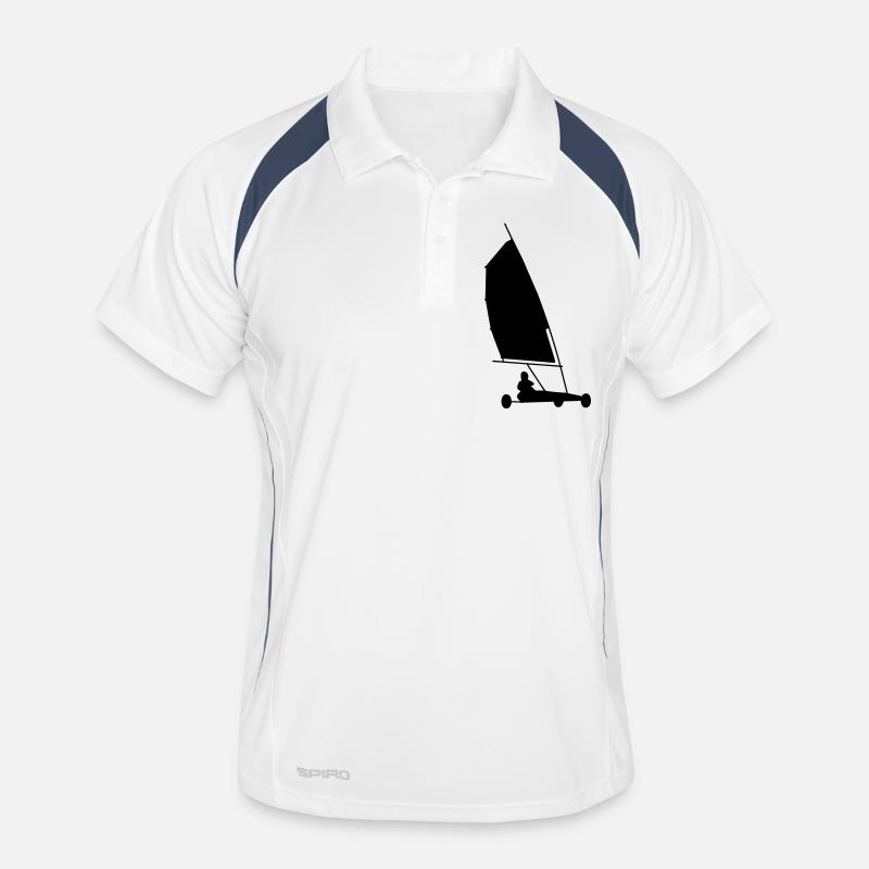 char à voile Polo respirant Homme