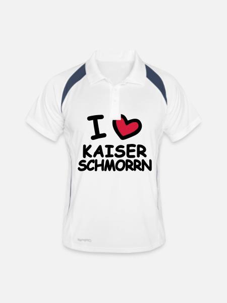 J’adore Kaiserschmorrn - Polo respirant Homme - blanc/marine - Devant