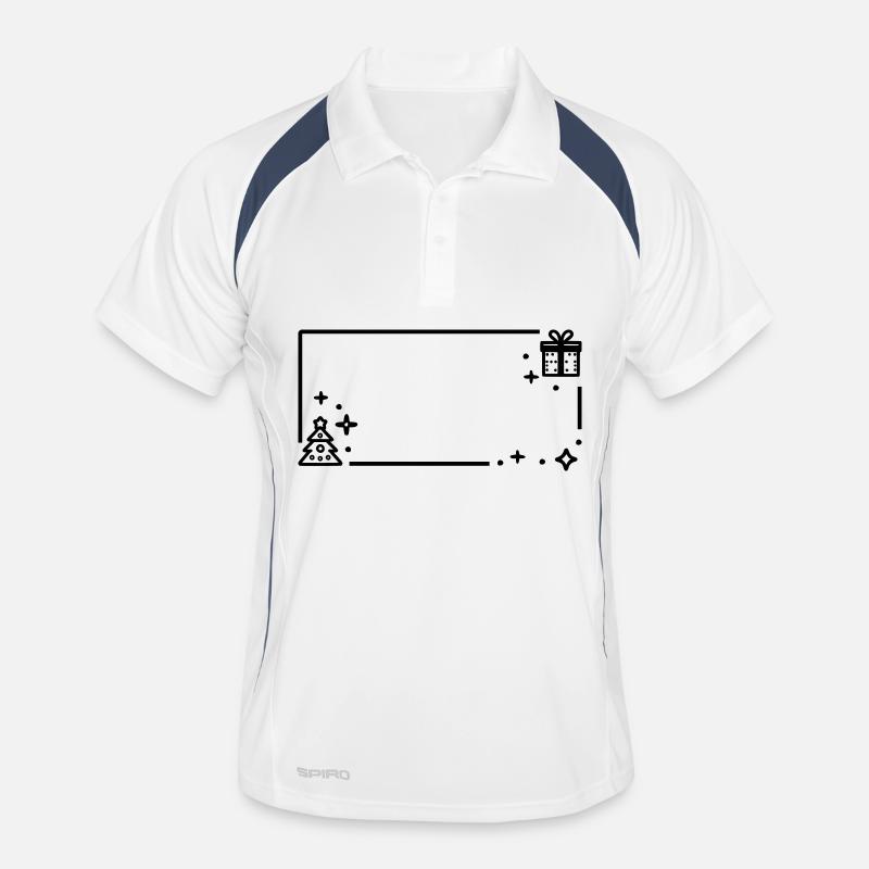 Christmas setting Men's Polo breathable