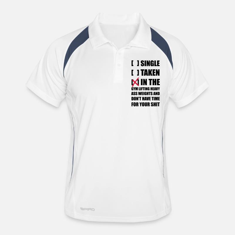 Single ... Training Gym Men's Polo breathable