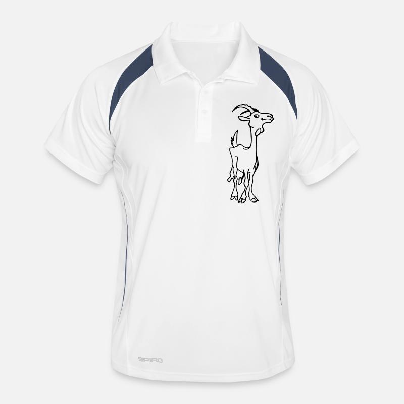 Chèvre Polo respirant Homme