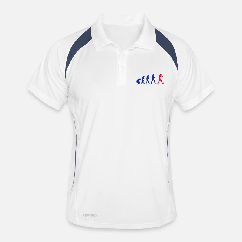 Boxing Evolution logo Men's Polo breathable