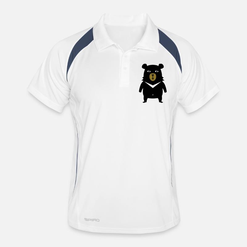 BOBBY L'OURS T-SHIRT Polo respirant Homme
