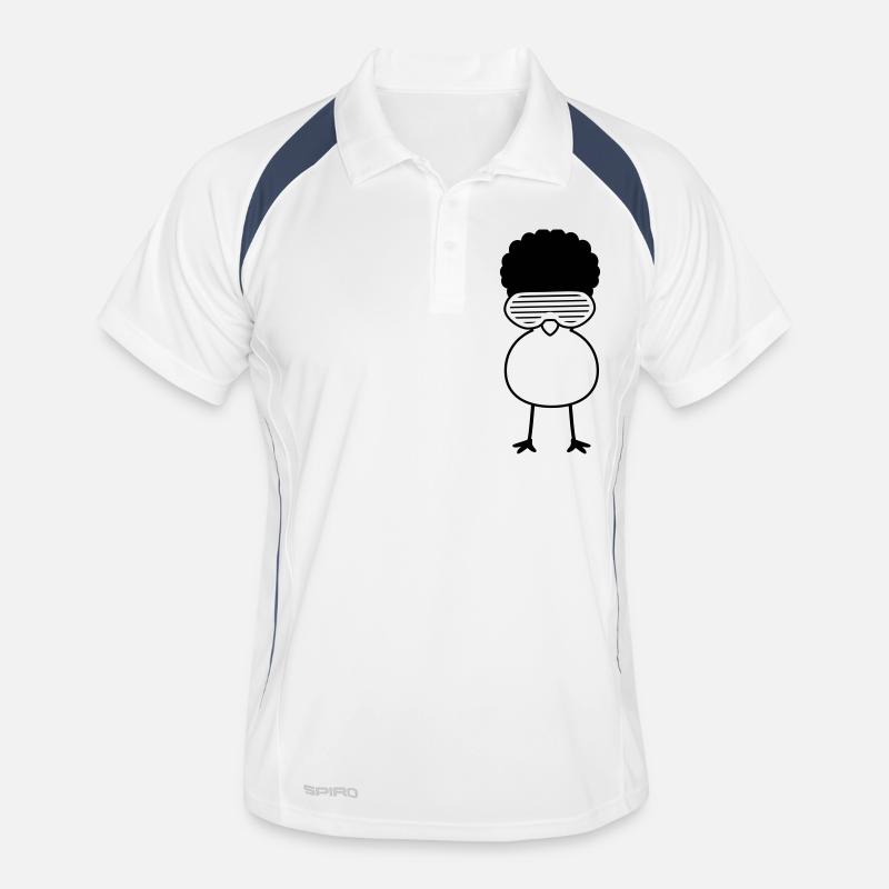 Funky Chick Men's Polo breathable