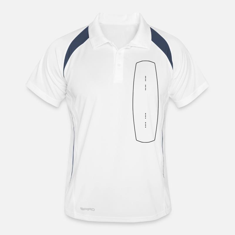 J'aime mon wakeboard, wakeboarder, wakeboard, Polo respirant Homme