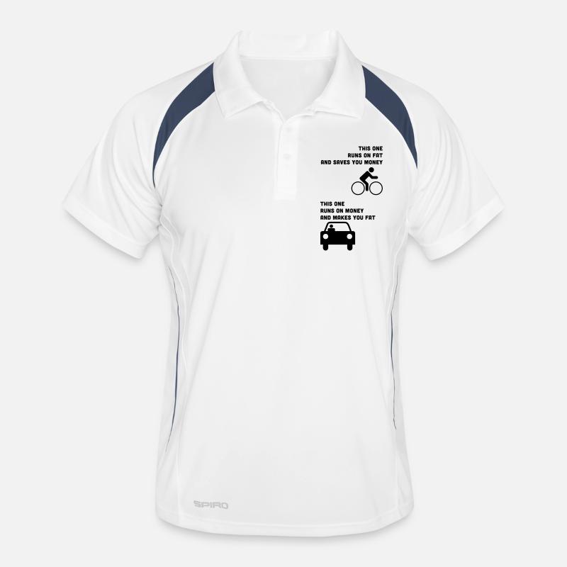 Fonctionne sur la graisse et vous permet Polo respirant Homme