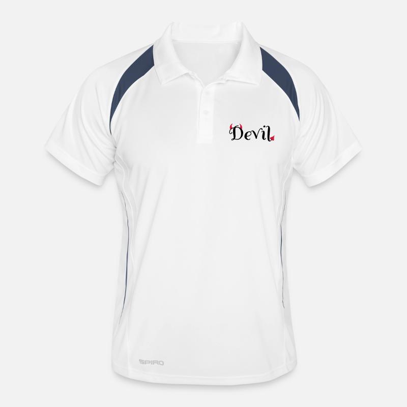 Devil Männer Polo atmungsaktiv