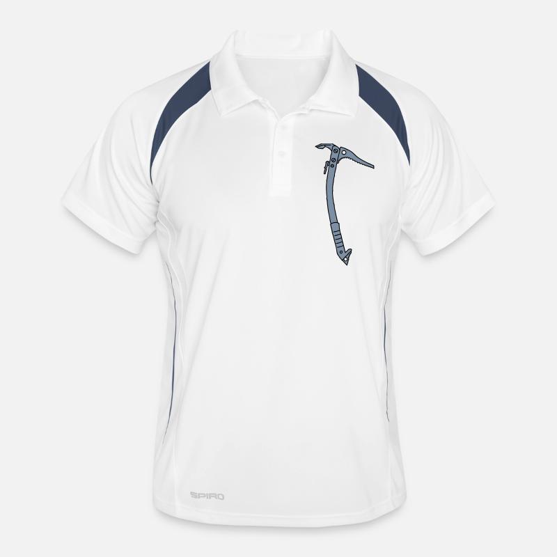 Ice Axe climbing 2 Men's Polo breathable