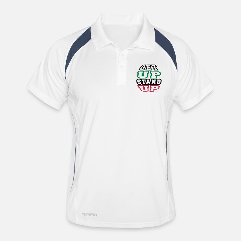 get up stand up Polo respirant Homme