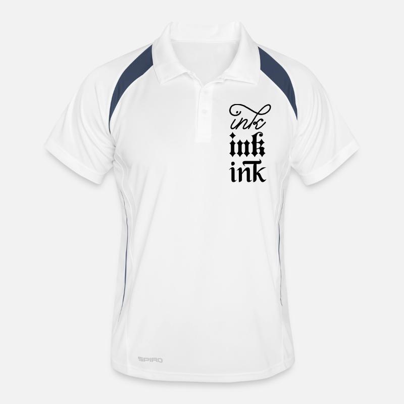 Ink Ink Ink Männer Polo atmungsaktiv