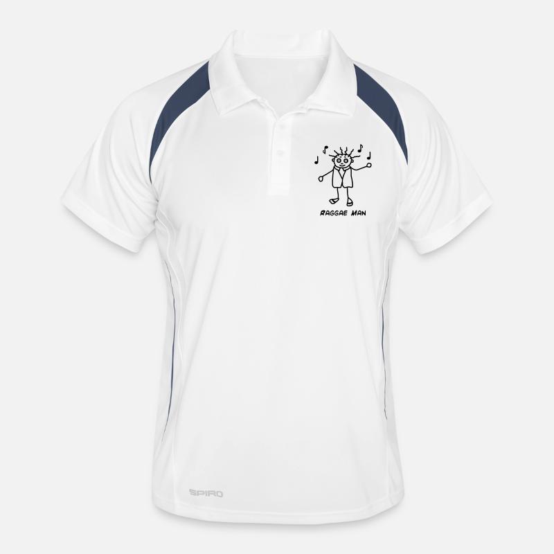 Reggae dance music Polo respirant Homme