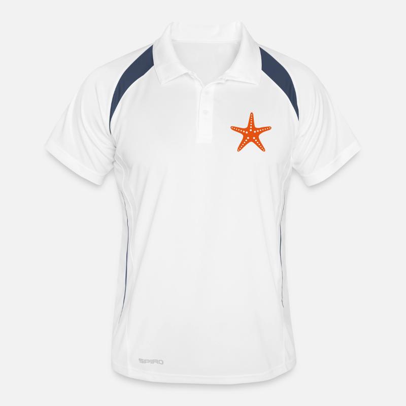 Étoile de mer Polo respirant Homme