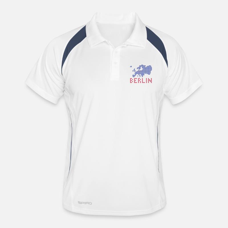 Berlin Männer Polo atmungsaktiv