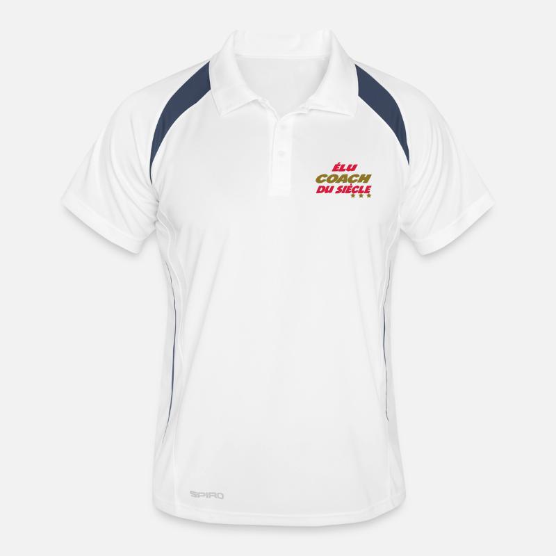 Elu COACH du siècle Polo respirant Homme