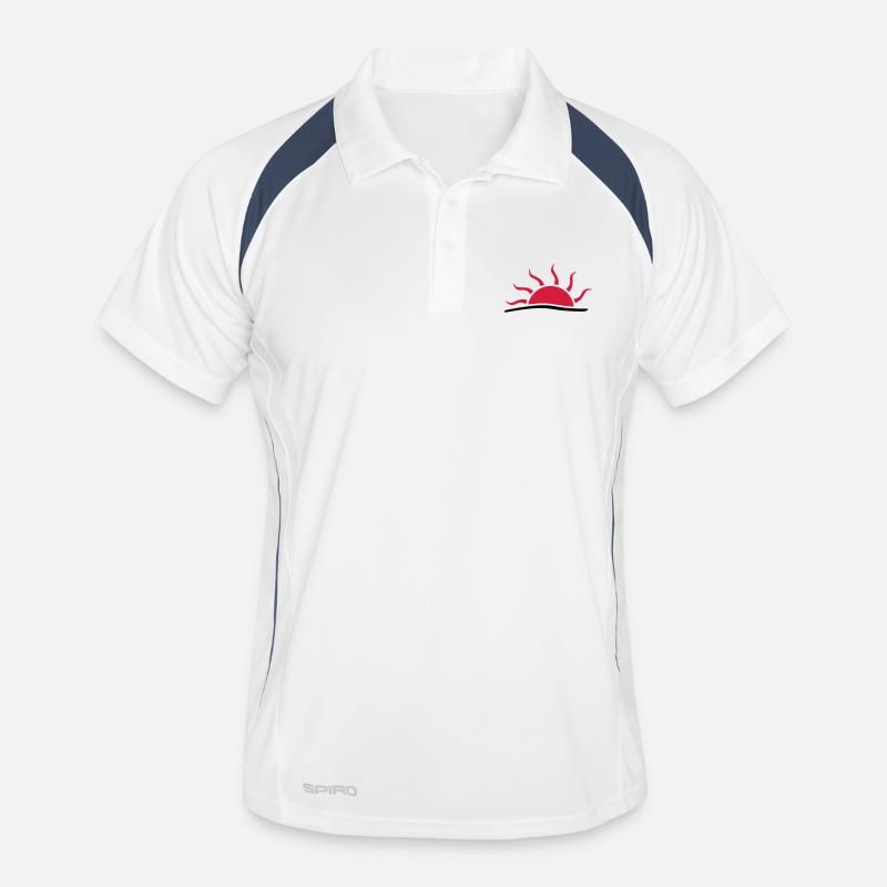 SUN RISE - Sunrise Polo respirant Homme