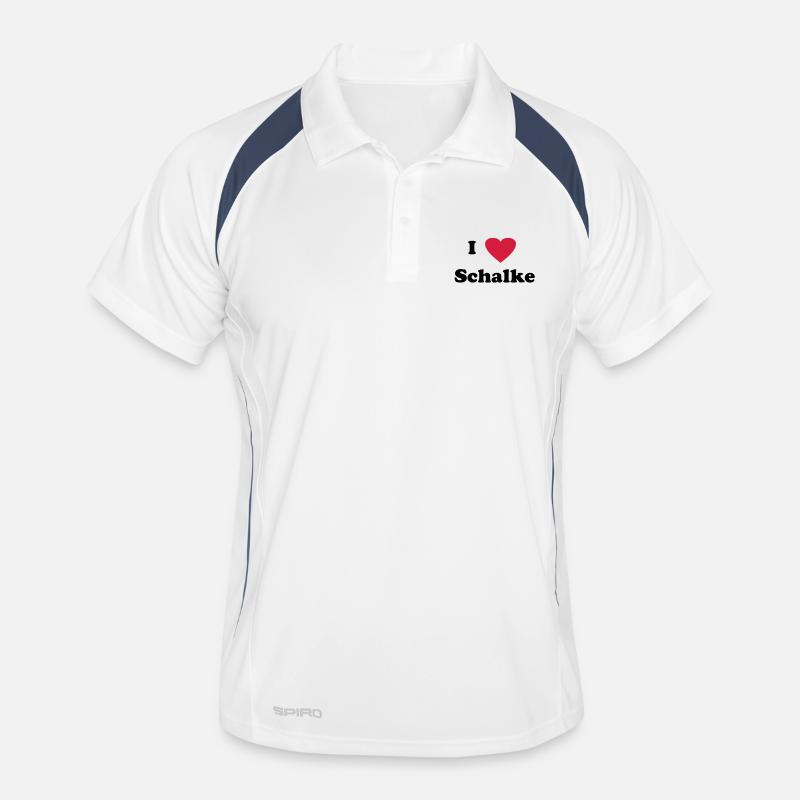J'aime Schalke Polo respirant Homme