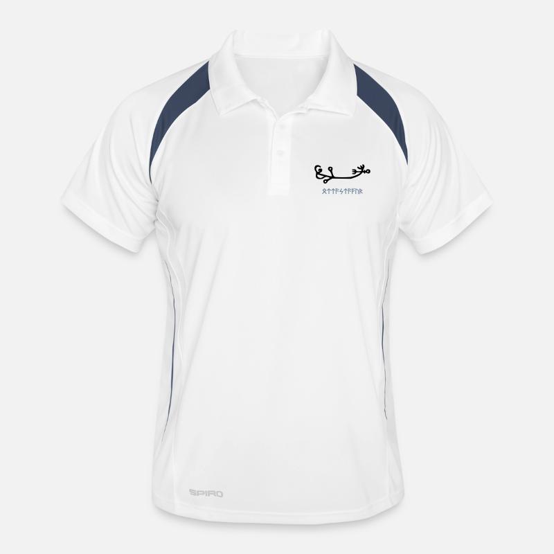 Wikinger Rune Männer Polo atmungsaktiv