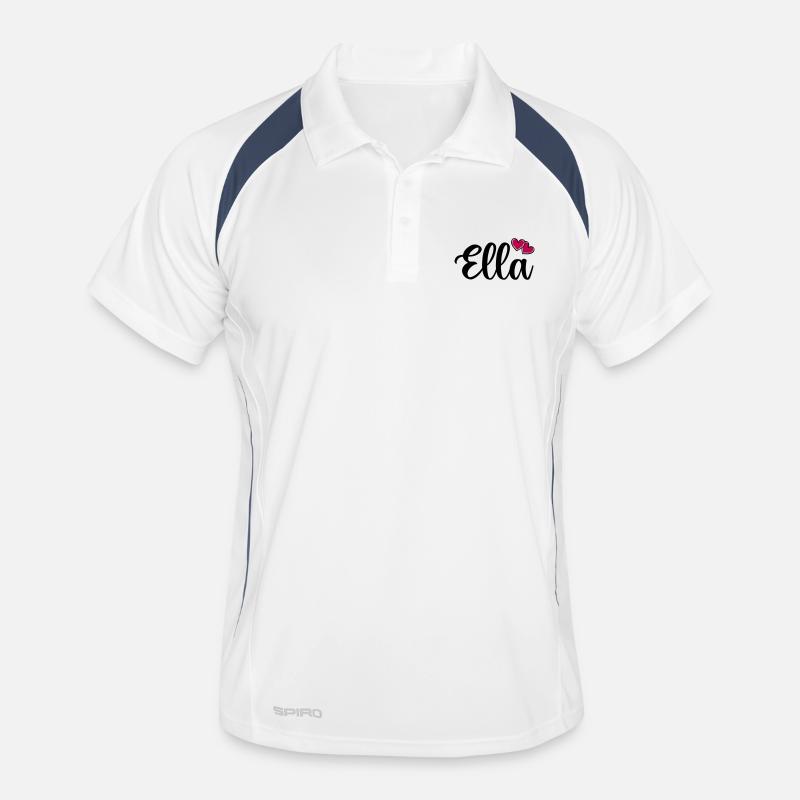 Nom d’Ella Polo respirant Homme