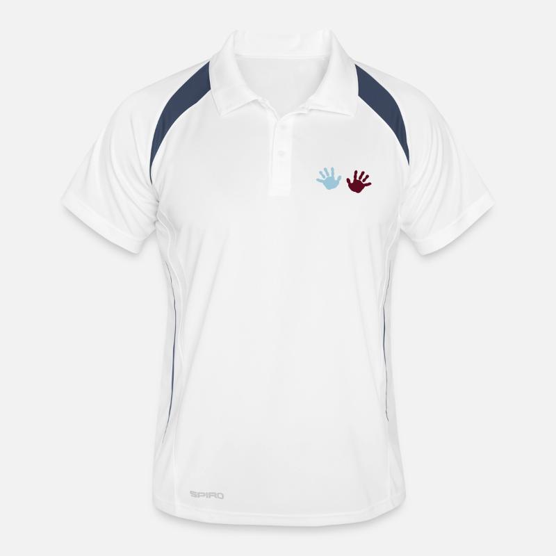 Bébé mains Polo respirant Homme