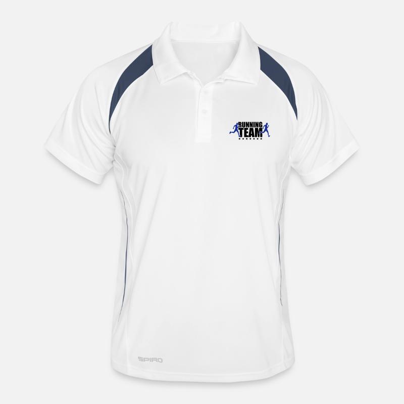 Équipe de course à pied Polo respirant Homme