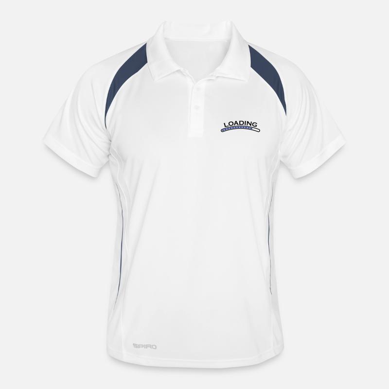 loading bar Men's Polo breathable