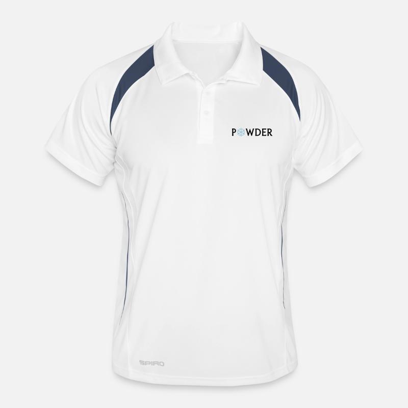 powder Men's Polo breathable