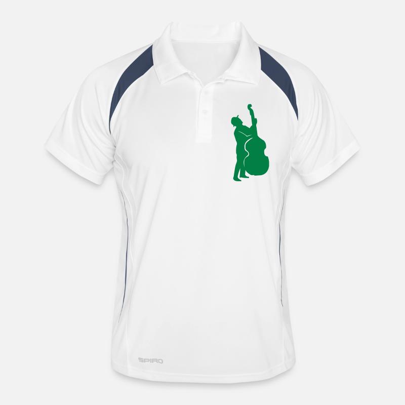 bassplayer Men's Polo breathable