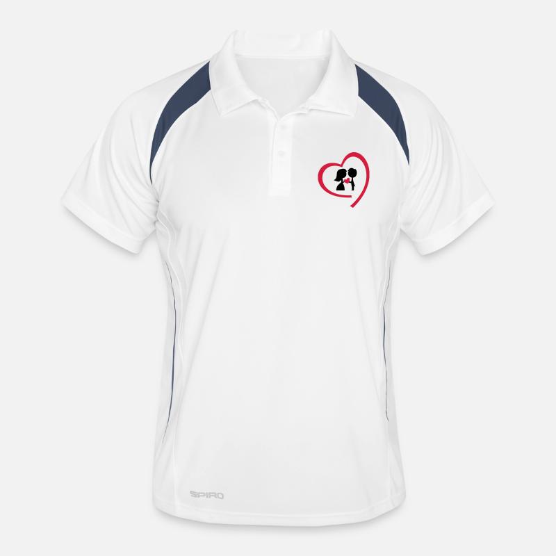 jeunes mariés Polo respirant Homme