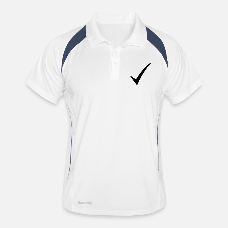 check mark Men's Polo breathable