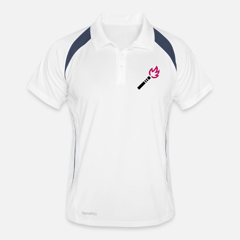 Pyrotechnik Männer Polo atmungsaktiv