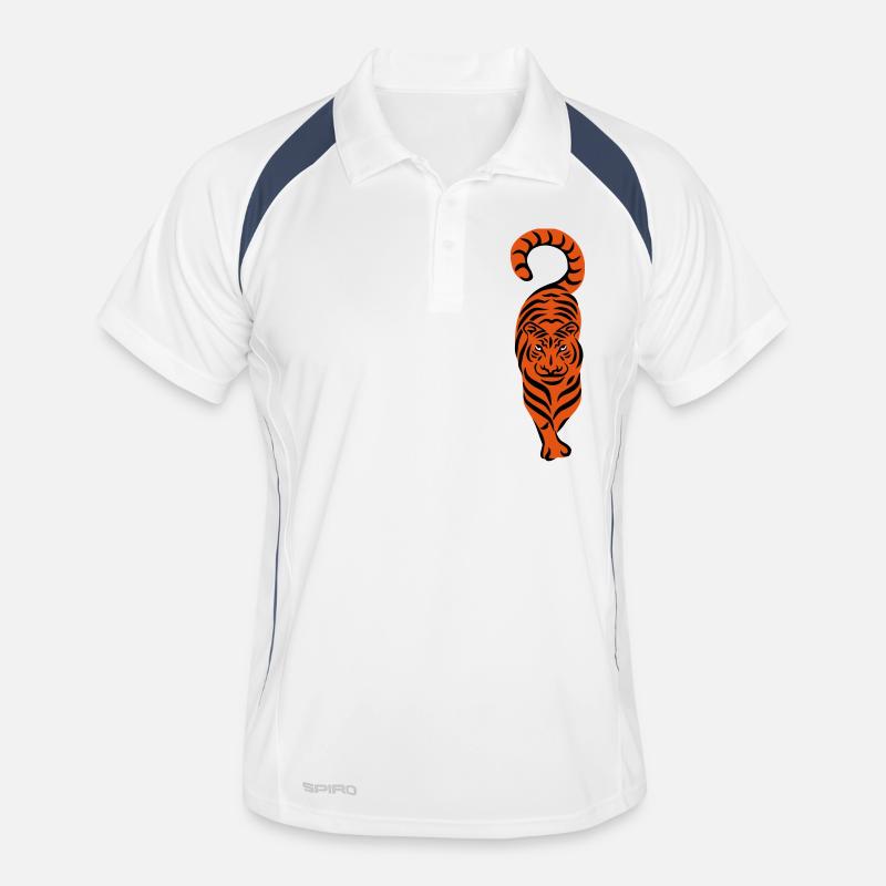 Tiger Männer Polo atmungsaktiv