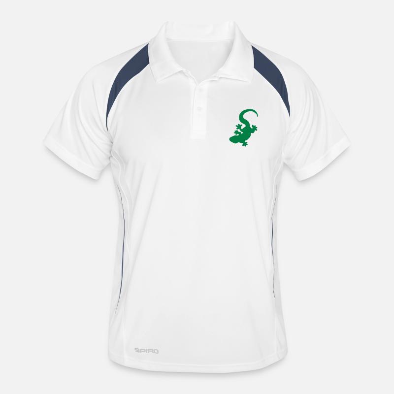 Ein Gecko Männer Polo atmungsaktiv