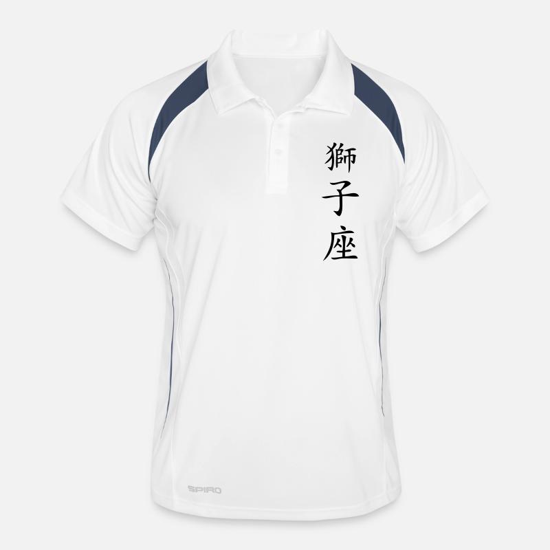 Löwe Sternzeichen - China Männer Polo atmungsaktiv