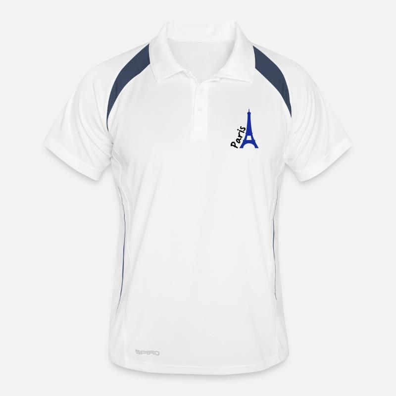 paris voyage Polo respirant Homme