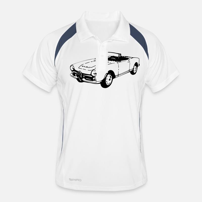 Oldtimer Cabrio (1 Col.) Polo respirant Homme