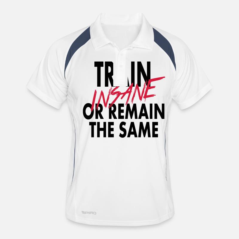 Train Insane Or Remain Männer Polo atmungsaktiv