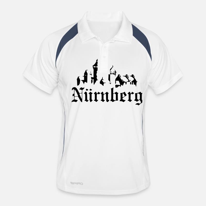 Nürnberg Männer Polo atmungsaktiv