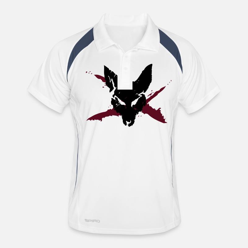 Wolf Männer Polo atmungsaktiv