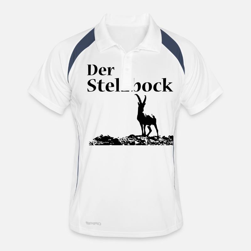 Stelzbock Männer Polo atmungsaktiv